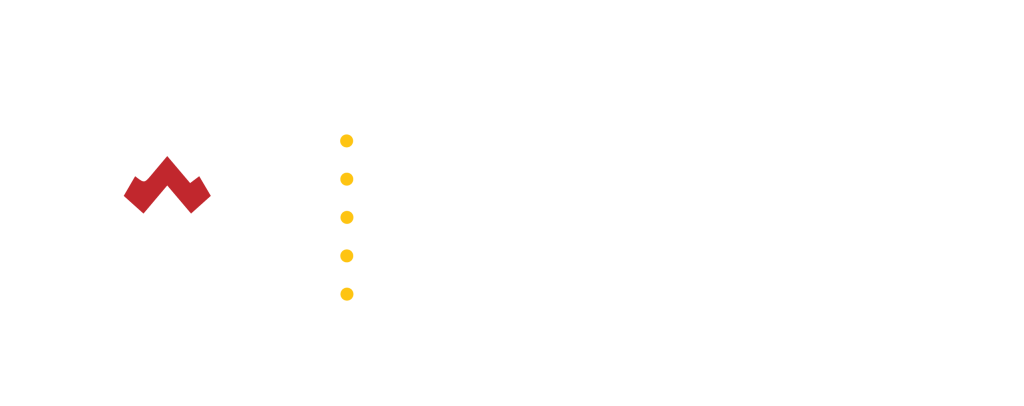 Official brand logo for Nawapo, featuring a stylized white teepee icon with a red zig-zag pattern near the top. To the right of the icon is a vertical line of five gold dots followed by the company name in a bold, condensed white sans-serif typeface. The design balances traditional cultural symbolism with a modern marketplace aesthetic.