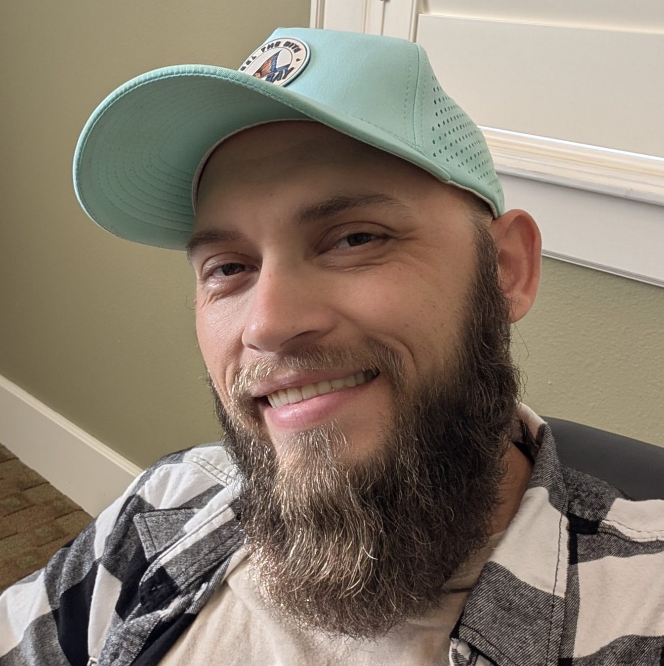 Brandon in the office